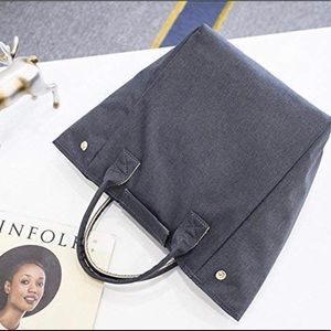 Dark grey lunch tote